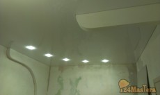 Гипсокартон + натяжной потолок